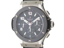 HUBLOT　ウブロ　ビッグバン　クロノグラフ　301.SB.131.RX　SS/TI/CE/ラバー　メンズ　自動巻き　ブラック文字盤　【430】2143700158393