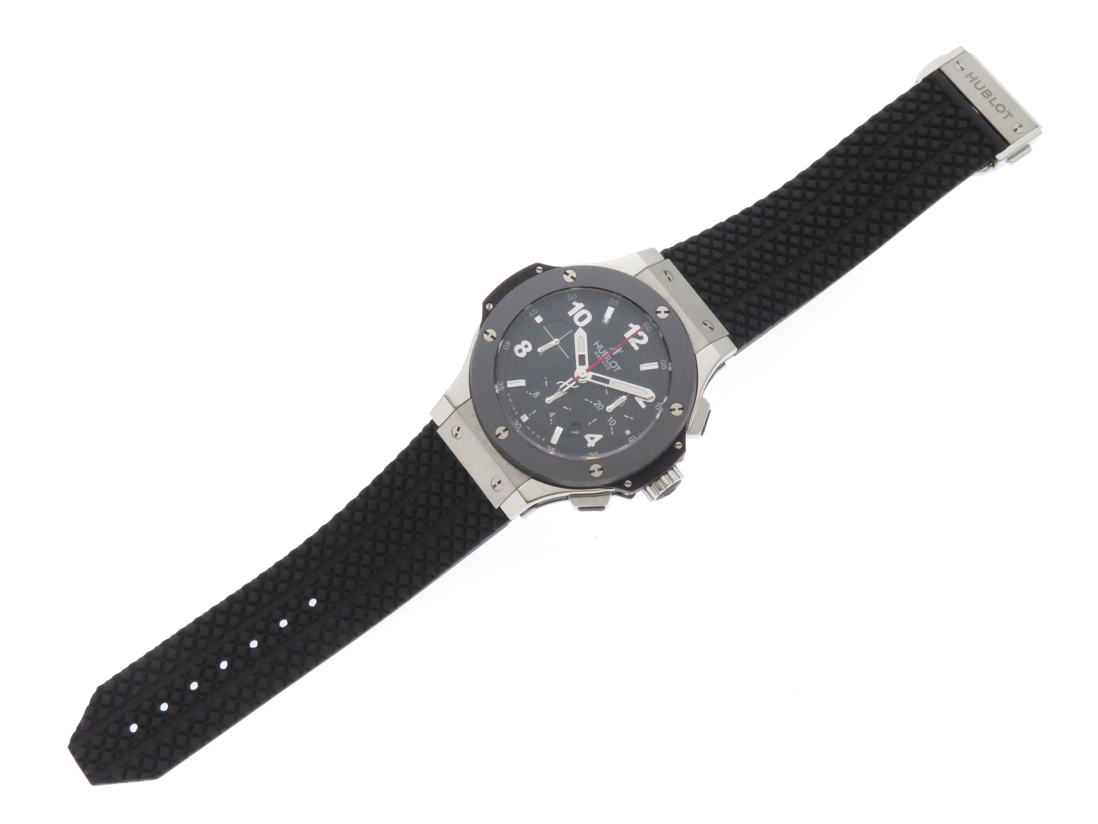 HUBLOT ウブロ ビッグバン クロノグラフ 301.SB.131.RX SS/TI/CE