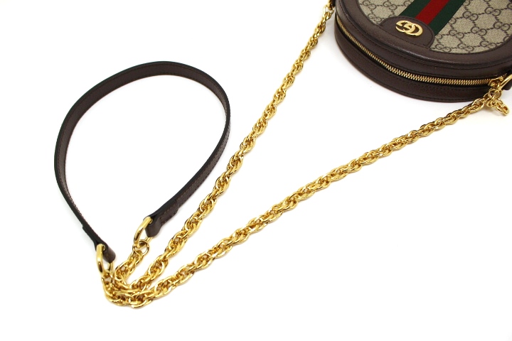 GUCCI グッチ バッグ オフィディア GG ミニラウンドショルダー