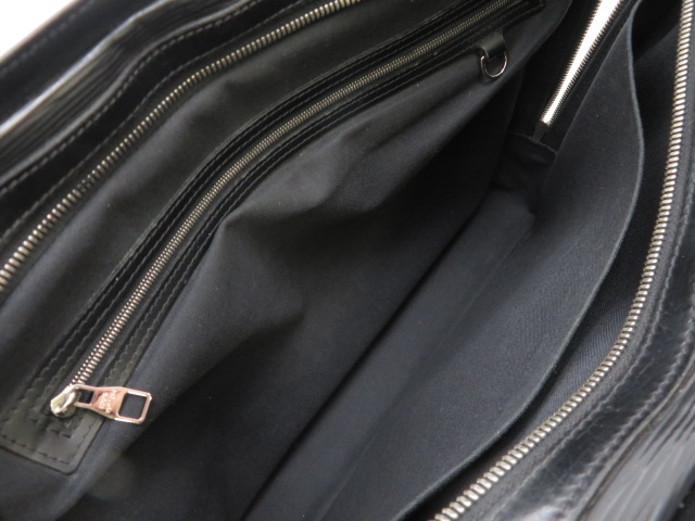 LOUIS VUITTON ルイヴィトン バサーノMM ビジネスバッグ エピ ノワール