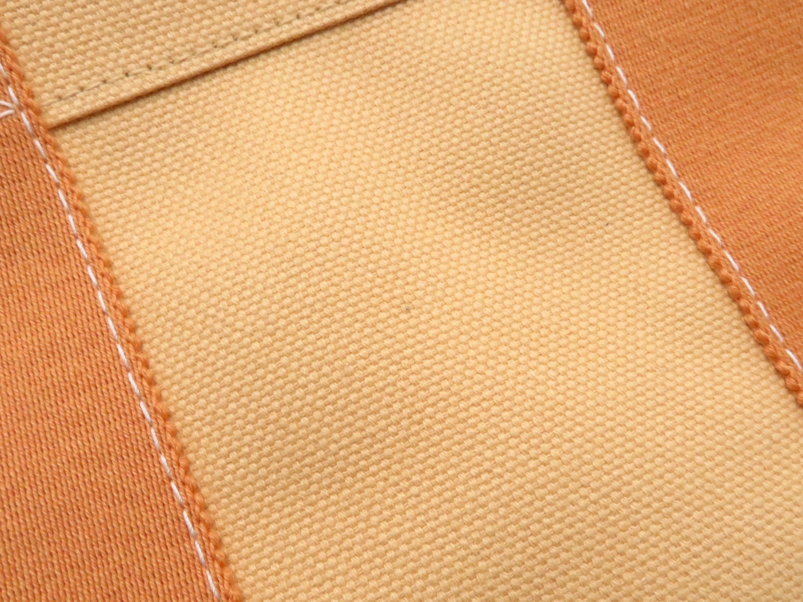 HERMES エルメス ボラボラPM トートバッグ キャンバス オレンジ