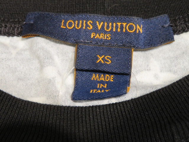 LOUIS VUITTON ルイヴィトン Tシャツ レディース XS ブラック