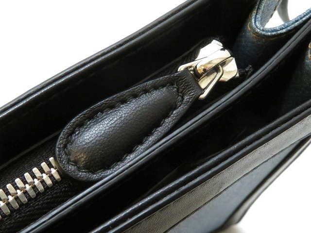BALENCIAGA バレンシアガ ネイビーポシェット ブルー/ブラック
