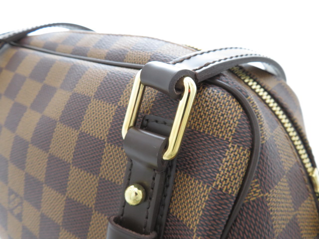 ルイヴィトン ショルダーバッグ ダミエ・エベヌ リヴィントンPM LOUIS VUITTON ルイ・ヴィトン ショルダーバッグ リヴィントンPM