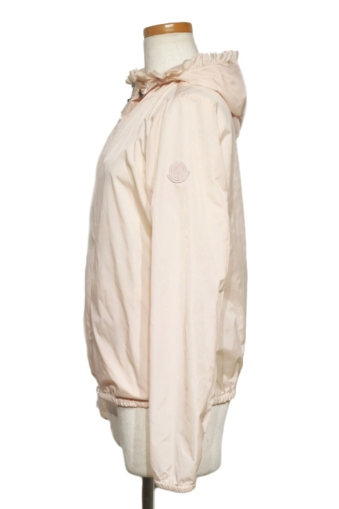 MONCLER　モンクレール　衣類　PHARILLONS　ジップアップ フーディ　ブルゾン　レディース0　ライトピンク　ナイロン　2148103612268　【200】