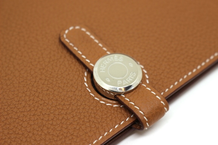 HERMES エルメス 財布 ドゴンロング 長財布 ゴールド シルバー HERMES エルメス 財布 ドゴンロング 長財布 ゴールド シルバー
