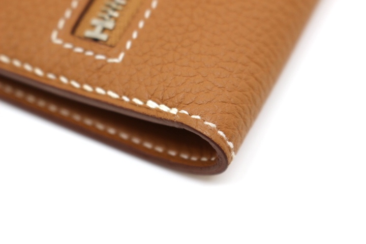 HERMES エルメス 財布 ドゴンロング 長財布 ゴールド シルバー