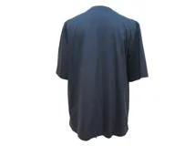HERMES エルメス ミニレザーパッチTシャツ メンズL マリン