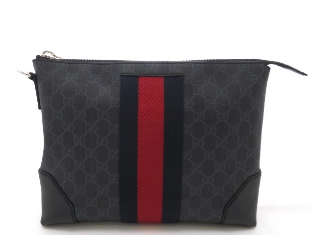 GUCCI グッチ GGスプリーム クラッチバッグ セカンドバッグ GG