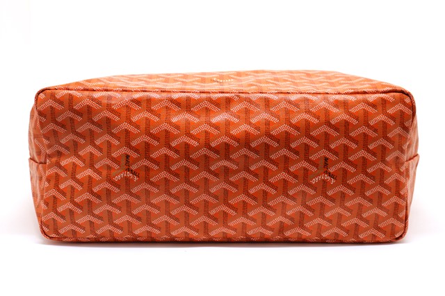 GOYARD ゴヤール バッグ トートバッグ サンルイPM オレンジ PVC