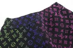 LOUIS VUITTON　ルイヴィトン　衣類　グラディエント モノグラム メッシュ ハーフパンツ　メンズ36　ブラック　ポリエステル　2143300205954　【200】