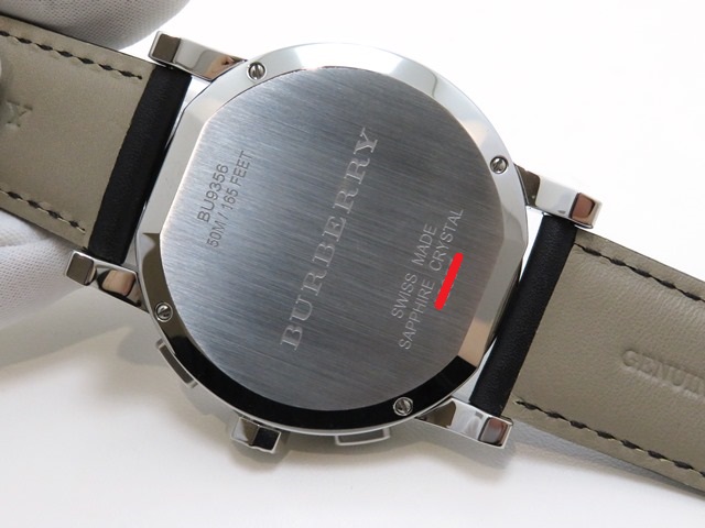 正規品【新品電池】BURBERRY クロノグラフ/動作品 BU9356 ブラック BURBERRY バーバリー 時計 バーバリークロノ BU9356 ステンレス
