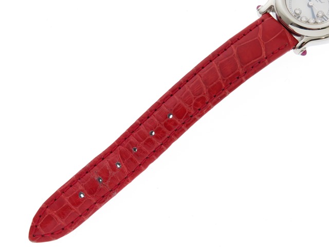 り*ん様 Chopard アナログ　ショパールビーハッピー　赤　ジャンク品 り*ん様 Chopard アナログ ショパールビーハッピー 赤 ジャンク品