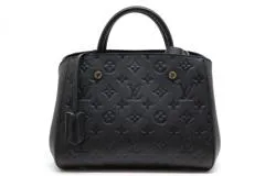 LOUIS VUITTON ルイヴィトン バッグ モンテーニュBB ハンドバッグ 2Way ショルダーバッグ モノ・アンプラント ノワール  M41053 2120500102542 【200】 の購入なら「質」の大黒屋（公式）