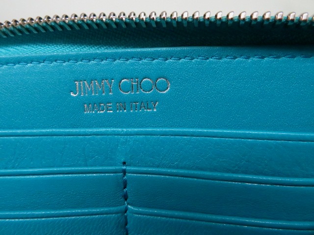 JIMMY CHOO ジミーチュウ 長財布 スタースタッズ ラウンド長財布 