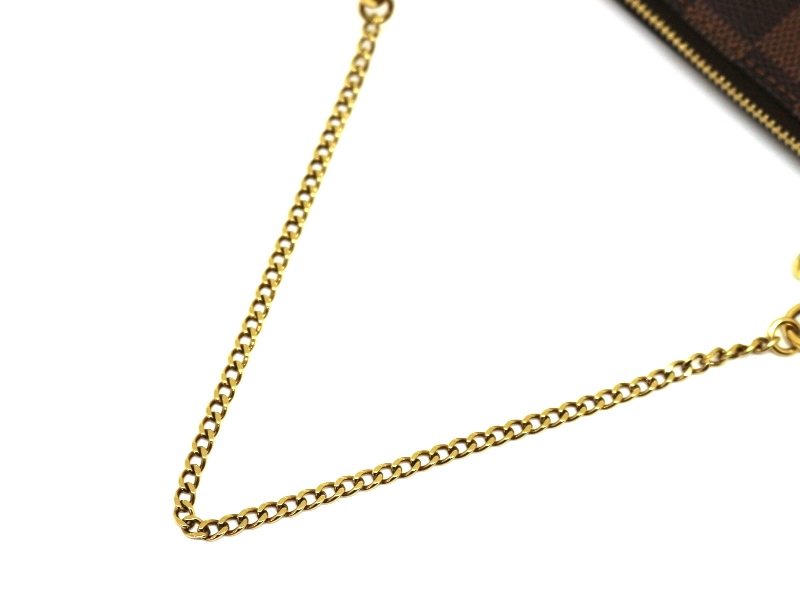 Louis Vuitton ルイヴィトン ミニ・ポシェット・アクセソワール  ダミエ N58009  2148103710841【200】