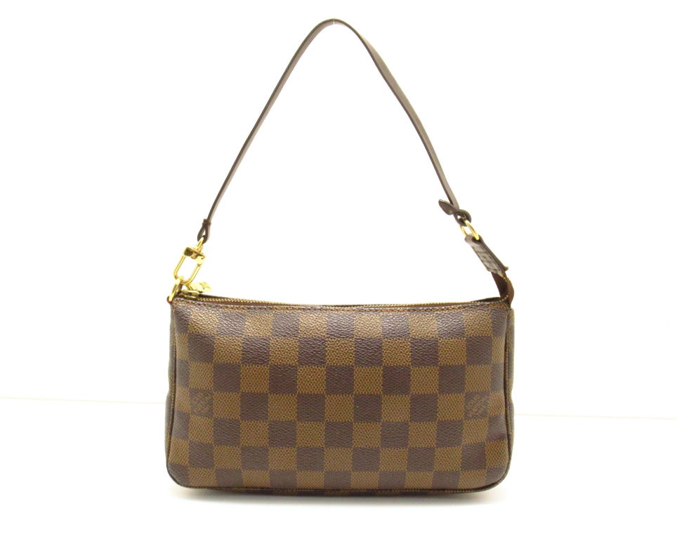 <br>LOUIS VUITTON ルイヴィトン/ポシェット・アクセソワール/ダミエ/エベヌ/N41206/CA2***/幅23×高サ13×マチ4/ルイ・ヴィトン/SAランク/92