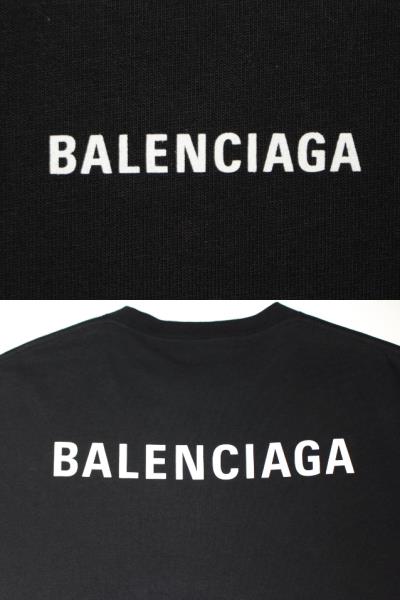 BALENCIAGA バレンシアガ トップス LOGO ミディアムフィット Tシャツ