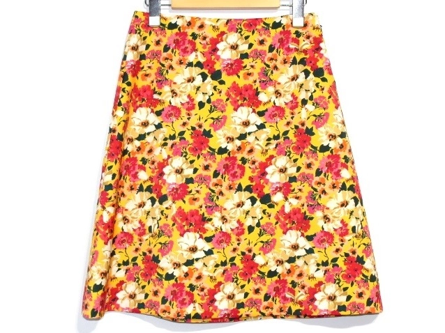 GUCCI グッチ 衣類 スカート レディース 40 マルチカラー 花柄 蜂