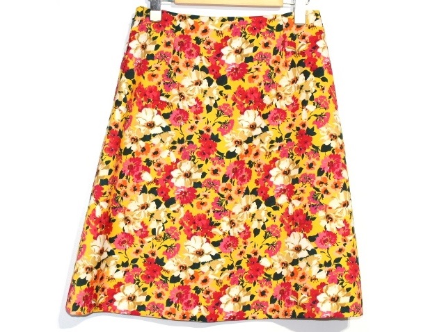 GUCCI グッチ 衣類 スカート レディース 40 マルチカラー 花柄 蜂