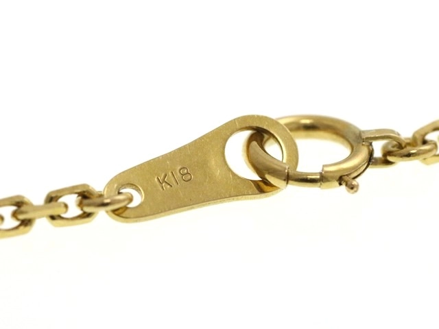 JEWELRY ノンブランド ジュエリー チェーンネックレス K18 イエローゴールド 5.1g【473】