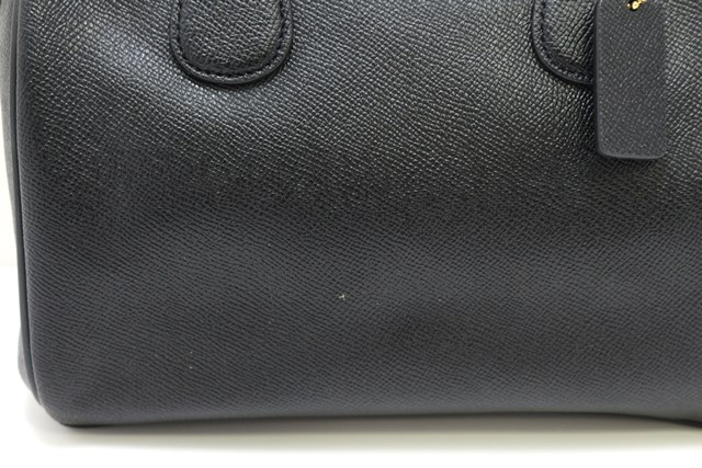 COACH コーチ 2wayショルダーバッグ ブラック レザー
