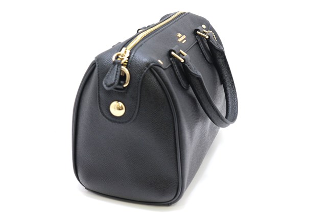 COACH コーチ 2wayショルダーバッグ ブラック レザー