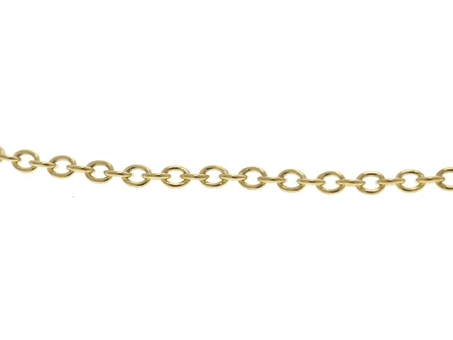 JEWELRY ノンブランド ジュエリー チェーンネックレス K18 イエローゴールド 2.0g【473】