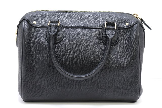 COACH コーチ 2wayショルダーバッグ ブラック レザー
