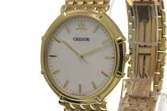CREDOR クレドール ジュリ GBAR022 Cal.8J81 和紙調ホワイト文字