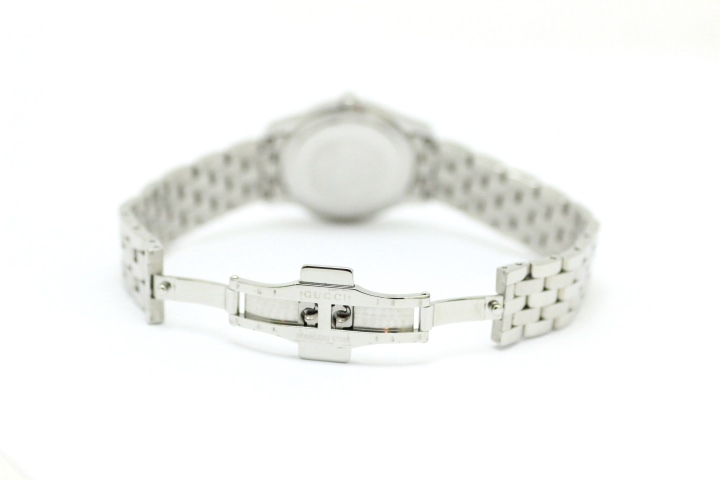 GUCCI グッチ 5500L レディース クォーツ 時計 ブルーシェル文字盤 SS