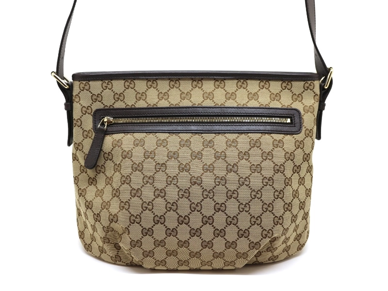 GUCCI ダークブラウン ショルダーバッグ Gucci ダークブラウン ショルダーバッグ