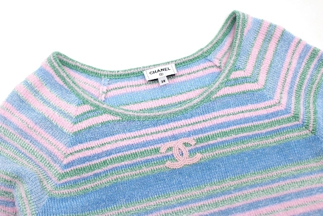 CHANEL シャネル 衣類 ワンピース レディース38 マルチカラー コットン リネン P74604K10672 （2147100471755）【200】