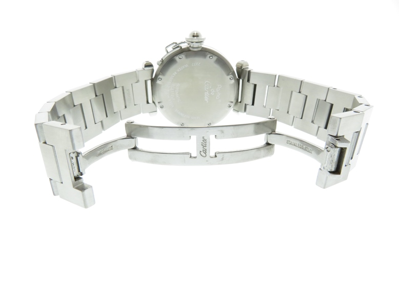 Cartier カルティエ パシャC メリディアン W31029M7 シルバー文字盤 SS  