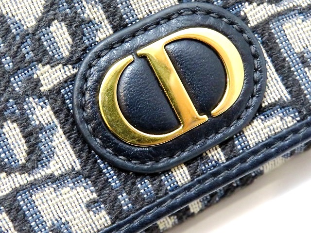 Dior ディオール オブリーク 30Montaigne コンパクトウォレット