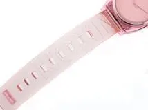 NIXON　ニクソン　腕時計　タイムテラーP　A1193146　SS/シリコーン　ピンク文字盤　クオーツ【430】2148103684753