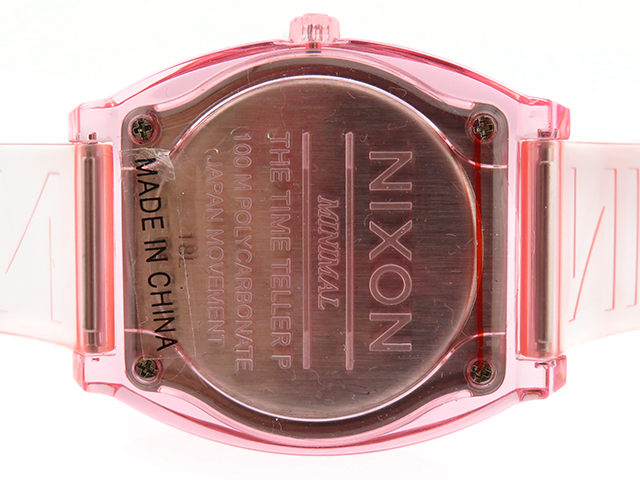 NIXON ニクソン 腕時計 タイムテラーP A1193146 SS/シリコーン ピンク文字盤 クオーツ【207】2148103684753  の購入なら「質」の大黒屋（公式）