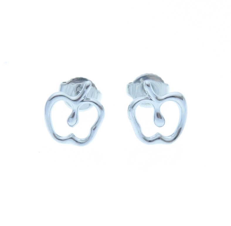 Tiffany ティファニー スモールアップルピアス　シルバー TIFFANY&CO ティファニー アップルピアス シルバー925 約1.6g