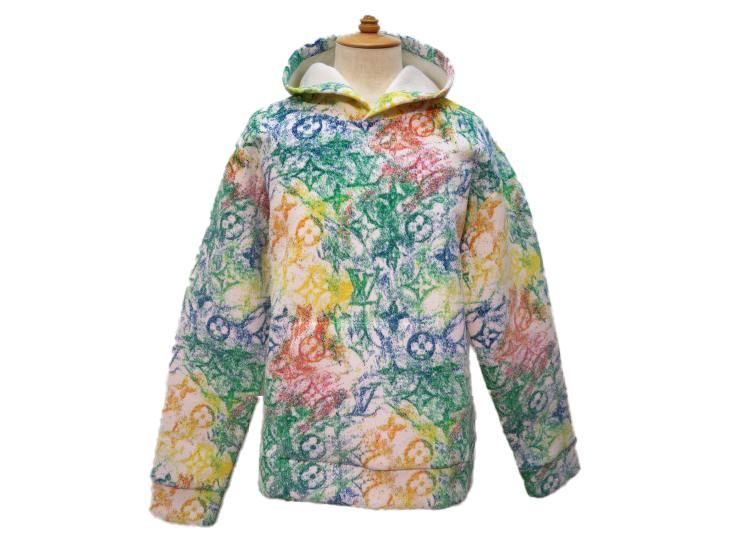 ルイヴィトンデキリコジャガードオーバーサイズフーディパーカー