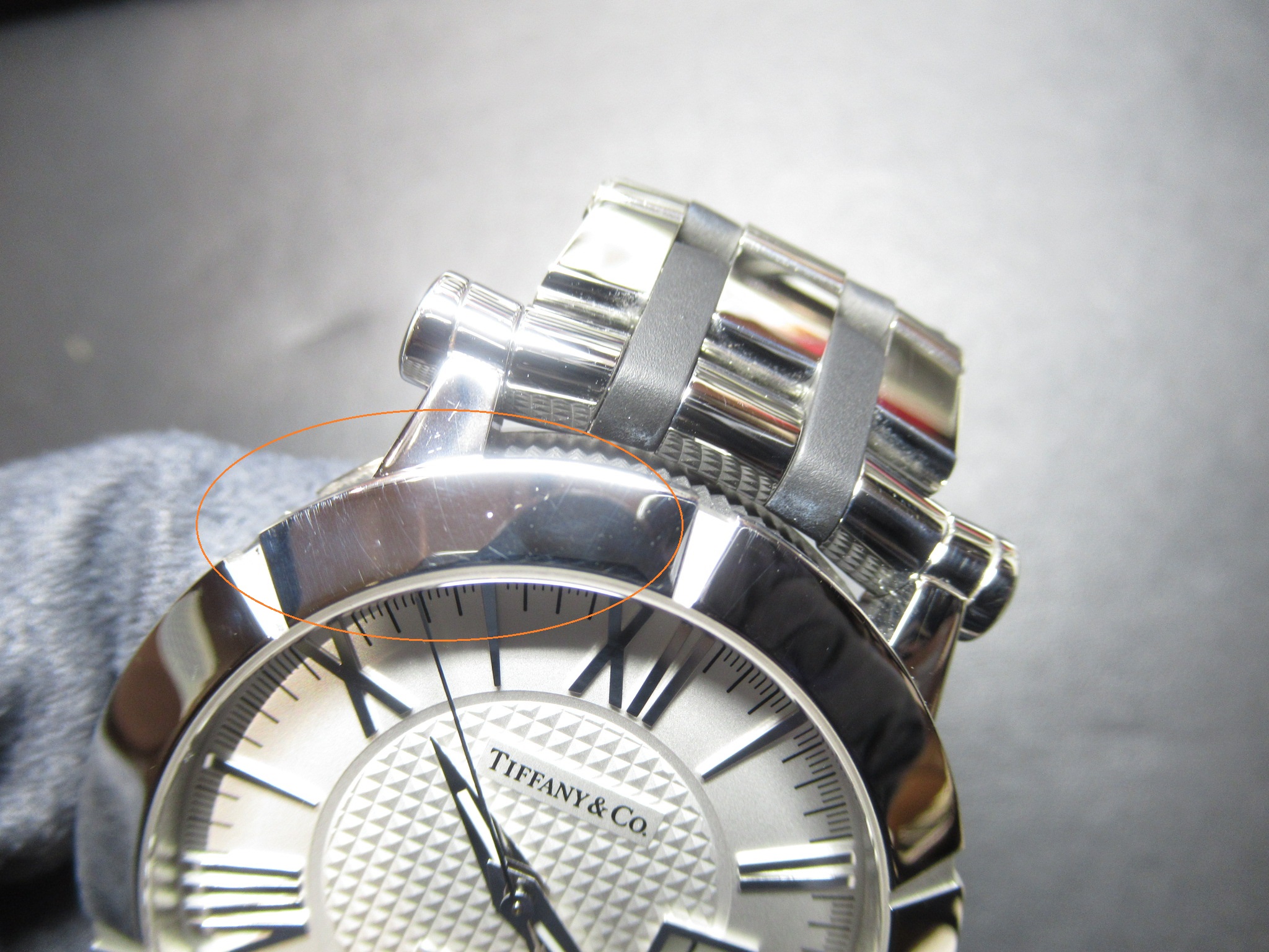 Tiffany ティファニー アトラス ジェント Z1000 70 12a21a00a メンズ腕時計 シルバー Ss オートマチック 432 の購入なら 質 の大黒屋 公式