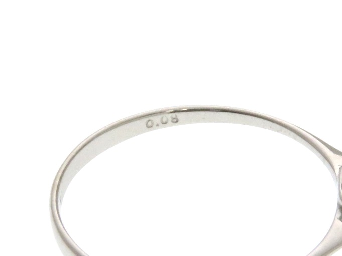 Folli Follie フォリフォリ リング バタフライ 蝶 K18ホワイトゴールド