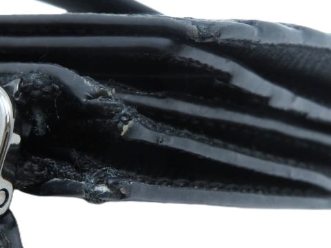 Prada　プラダ　二つ折り財布　 ブラック　 サフィアーノ　2MC066【431】2143000734884