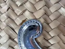 CELINE　セリーヌ　バッグ　ティーントリオンフ　クラシックパニエ　ナチュラル・シルバー　ラフィア・カーフ　113832EYO.36AG【472】HA