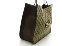 GUCCI ホースビット1955 トートバッグ ベージュ ブラウン キャンバス