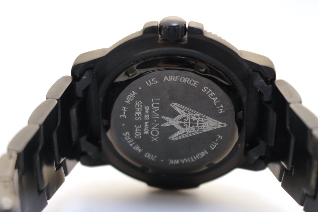 LUMINOX ルミノックス 腕時計 ナイトホーク F-117 3400 ブラック