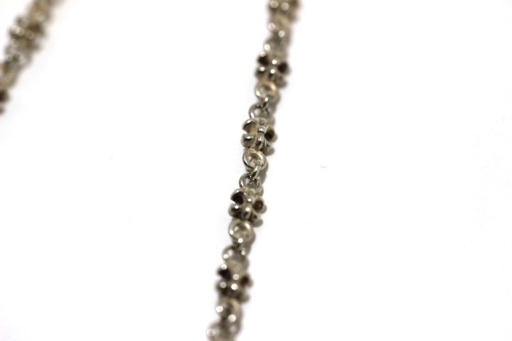 JUSTIN DAVIS ジャスティンデビス フレアチェーンネックレス シルバー