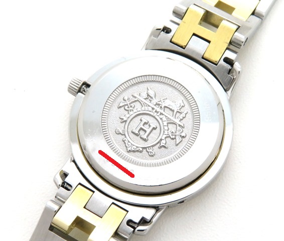 【HERMES】エルメス クリッパー レディース 腕時計 ホワイト クリッパー（HERMES） エルメス 腕時計 レディース クリッパー ナクレ