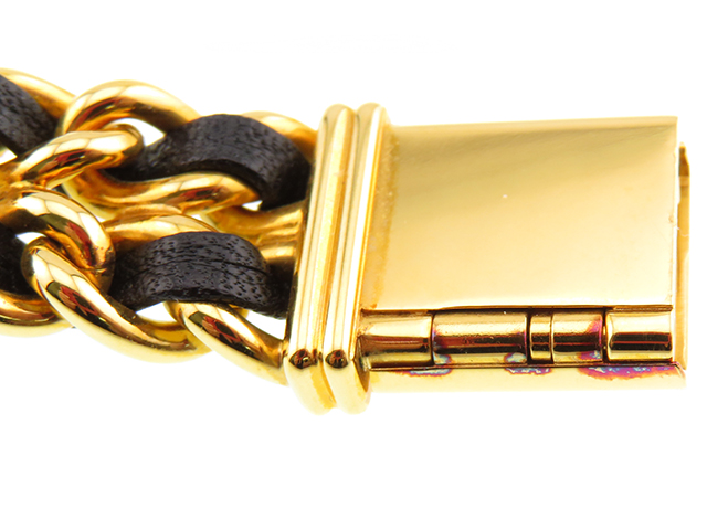 CHANEL シャネル プルミエール Mサイズ H0001 ブラック文字盤 GP