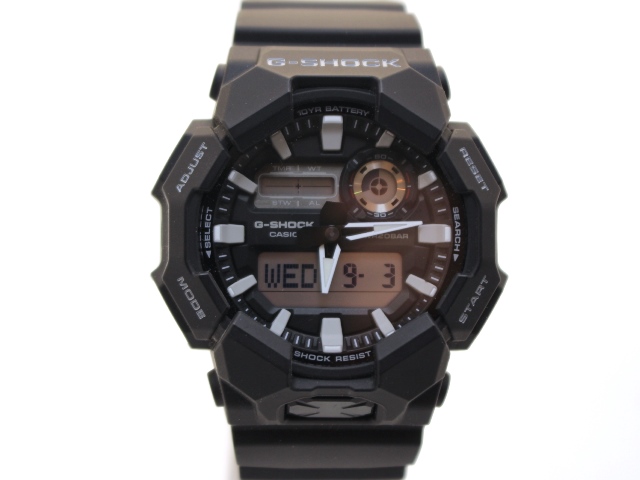 CASIO カシオ 腕時計 G-SHOCK GA-010-1AJF ブラック/デジタル 樹脂/SS
