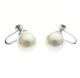 JEWELRY　ノンブランドジュエリー　イヤリング　プラチナ850　パール　約2.7g　2121000024143　【205】